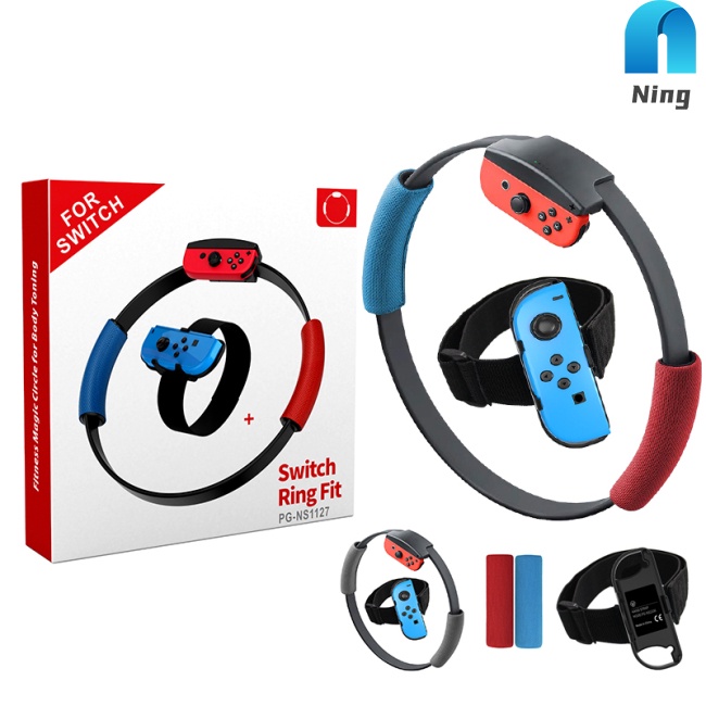 Dây Đeo Chân Gắn Tay Cầm Điều Chỉnh Linh Hoạt Cho Nintend Switch Joy-con Ring Fit