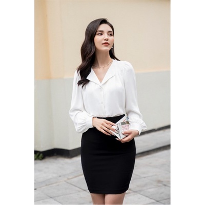 Chân váy bút chì cạp liền TIINSTORE  CHN154