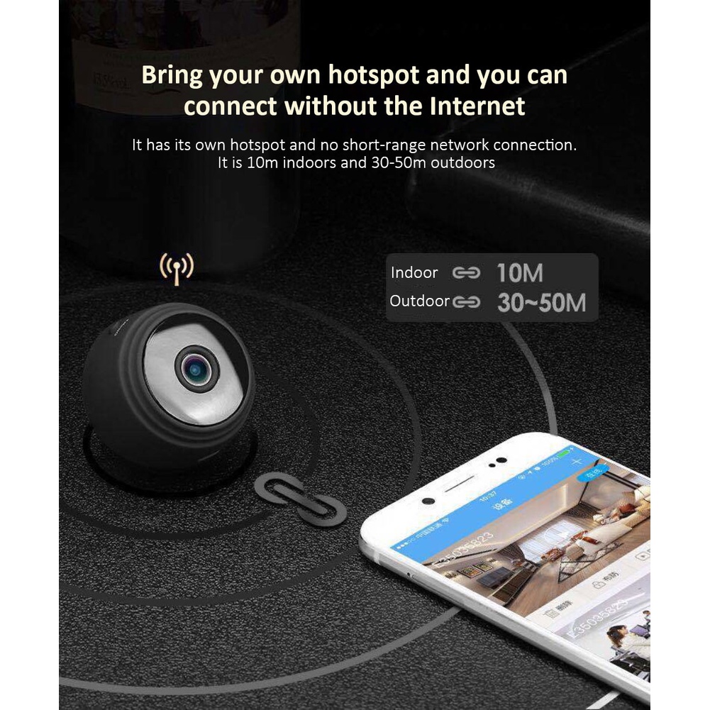 Camera Giám Sát An Ninh Aubess A9 1080P Kết Nối WIFI