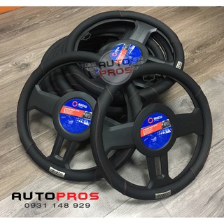 Bọc vô lăng Sparco SPC1113BK (Đen viền chỉ đỏ)