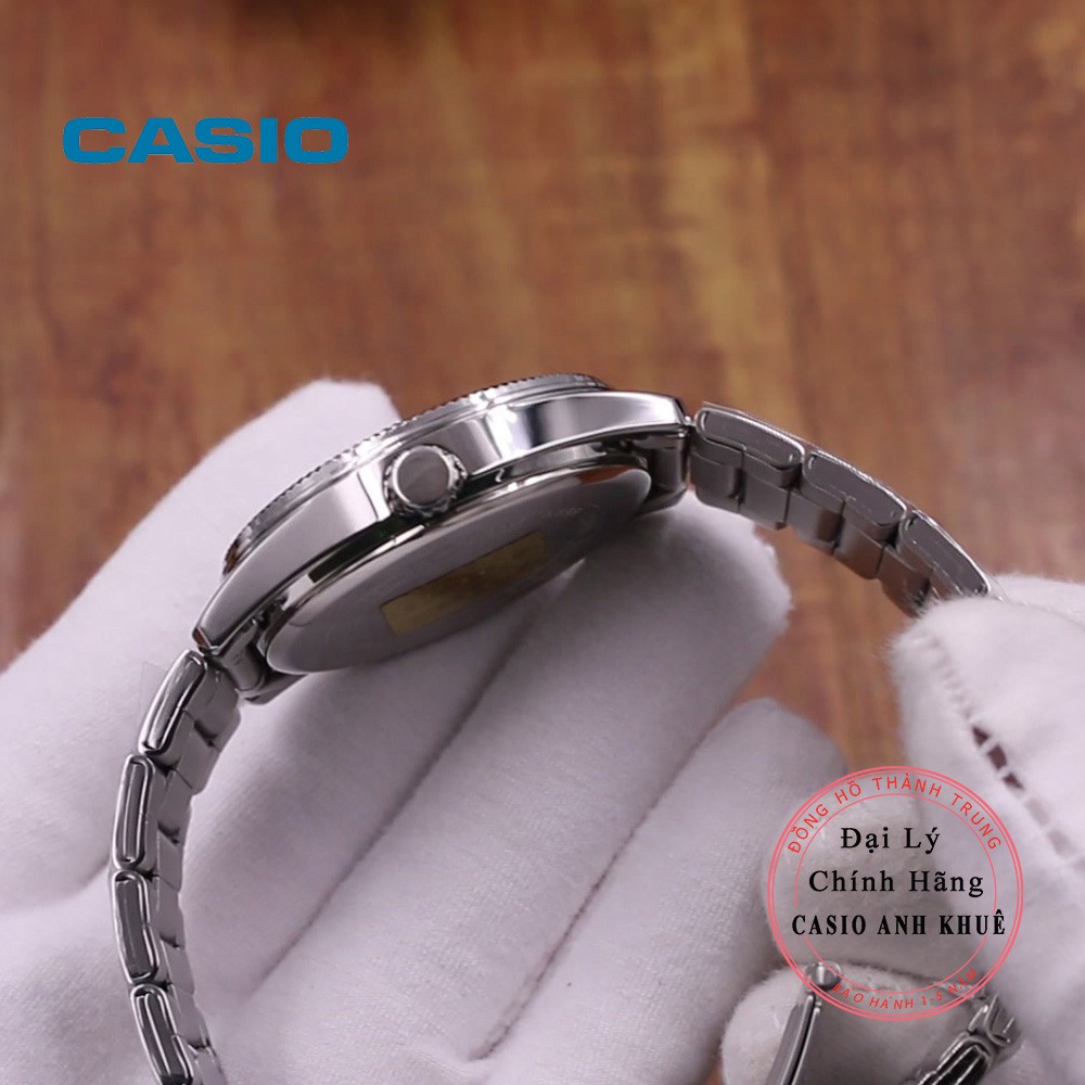 Đồng hồ nam Casio MTP-1302D-1A1VDF dây kim loại