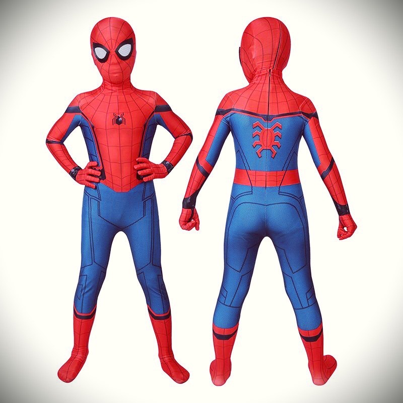 Quần áo bé trai siêu nhân người Nhện spider COS05