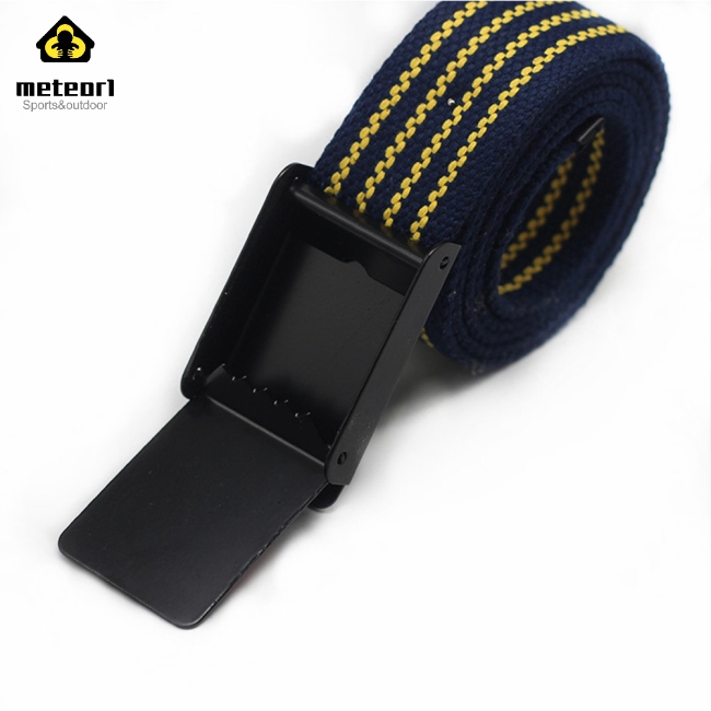 Thắt lưng vải thiết kế khóa cài in họa tiết hoạt hình thời trang cho nam và nữ