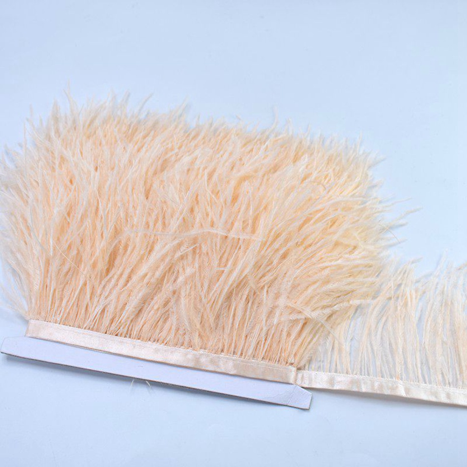 Lông Vũ Đà Điểu Dài 1 / 2M 8-10cm Trang Trí Nhà Cửa / Tiệc Cưới