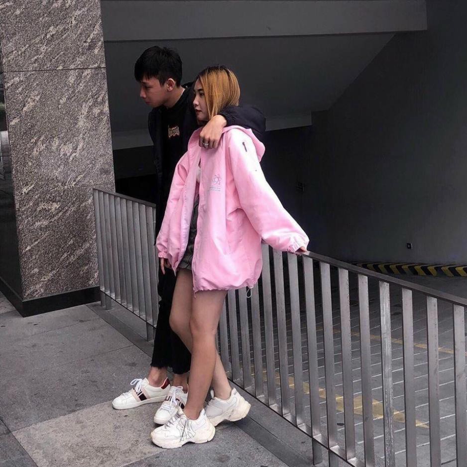 Áo khoác ulzzang In Hình Studios dành cho nam nữ Có 2 màu, Dù form rộng Có Mũ jacket unisex XUKA SHOP