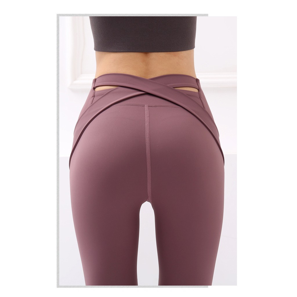 Quần Tập yoga Chất Liệu nylon Cao Cấp Cho Nữ