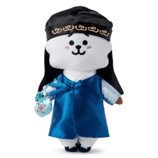 [ Hàng sẵn ] Gấu Bông BT21 Standing doll RJ - phiên bản gấu bông Hanbok