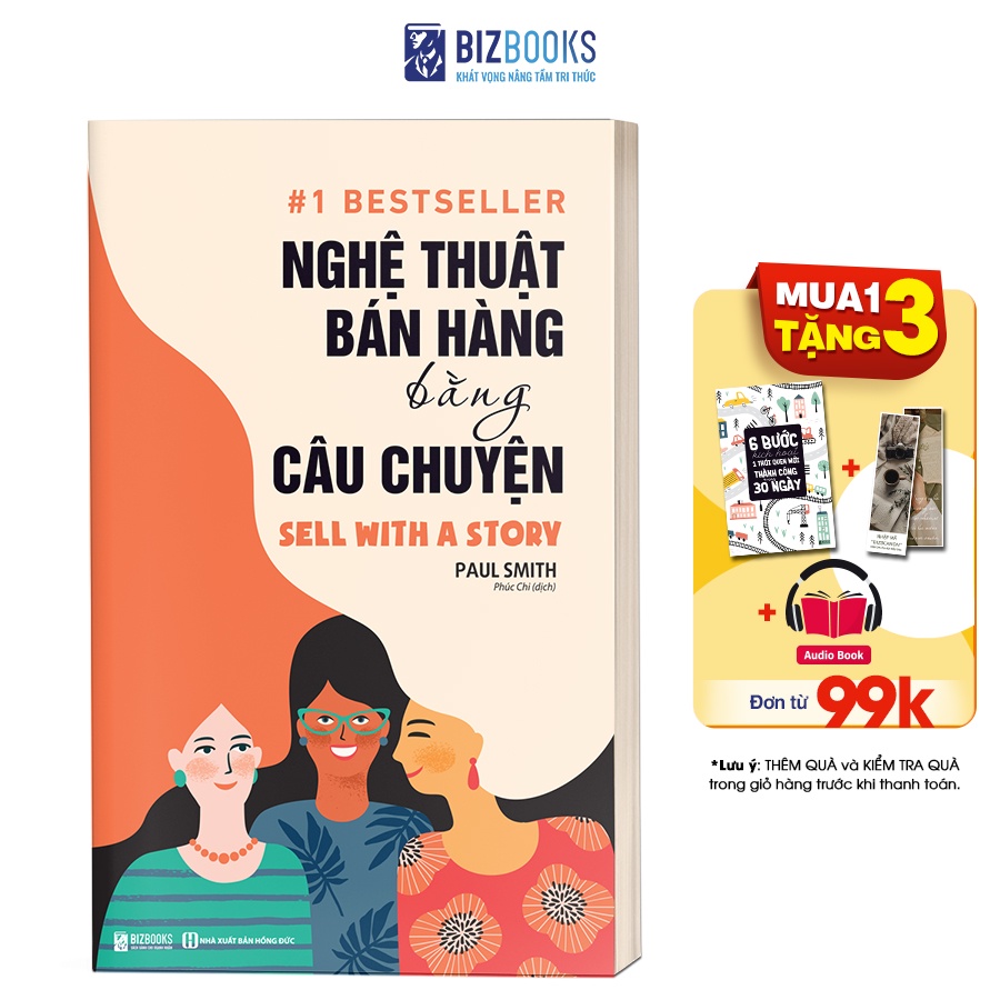 Sách - BIZBOOKS - Nghệ Thuật Bán Hàng Bằng Câu Chuyện - 1 BEST SELLER