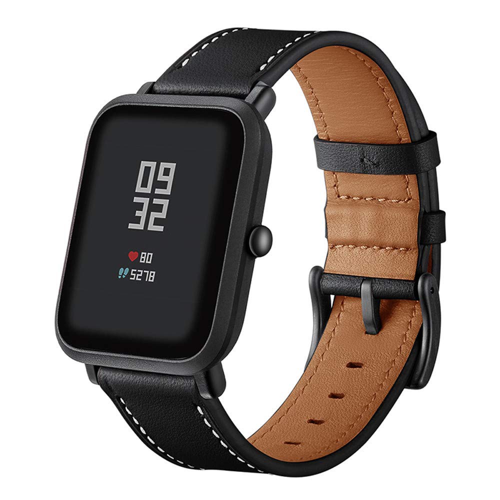 Dây amazfit bip da bò thật RAM Leather