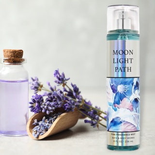 Xịt thơm toàn thân bath & body works - body mist moon light path 236ml