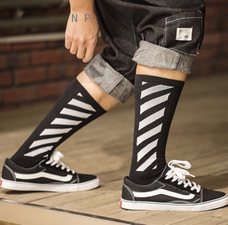 ( Vớ tất ) OFF WHITE - THRASHER - MISBHV size dài