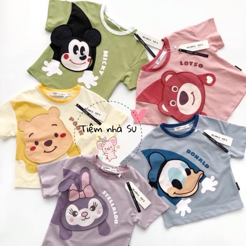 Đồ bộ cho bé -  Bộ Cotton 4 chiều hoạ tiết siêu cute cho bé trai, bé gái (08-18kg) ❤️