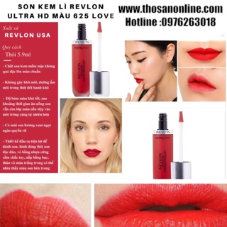 Son kem revlon hd ultra - chính hãng