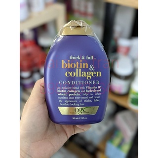 [385ml] Dầu gội xả Ogx Biotin & Collagen