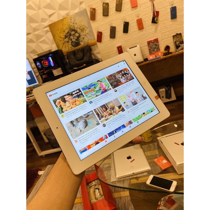 Máy tính bảng Apple Ipad 4 32/16Gb Wifi chính hãng. Hỗ trợ bảo hành toàn quốc tặng kèm cáp sạc