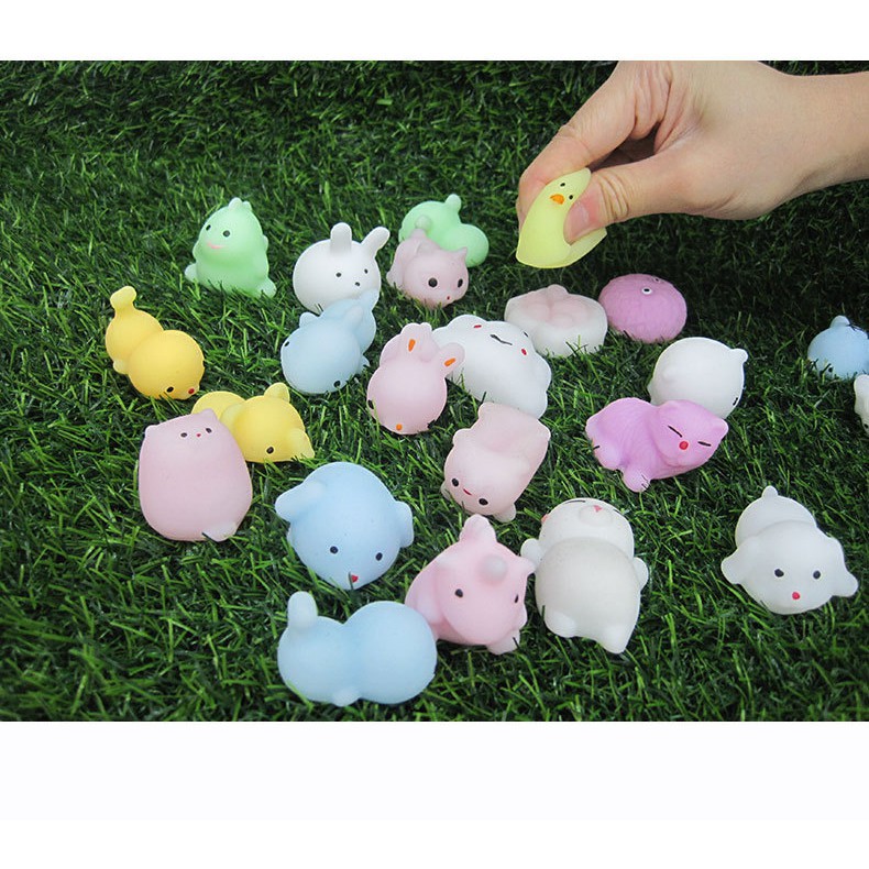 COMBO 20 Squishy Mochi Dễ Thương , Mềm Bóp Đã- - giá rẻ bất ngờ mã KSU14 HB1990