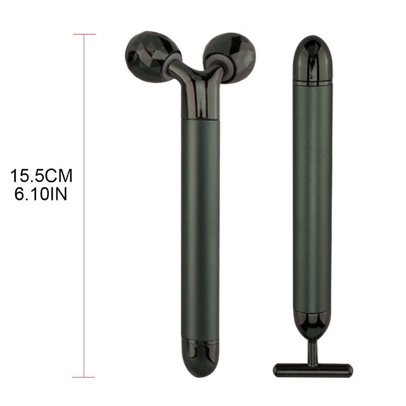 Set 2 Cây Lăn Mát Xa Mặt 3D Chống Nếp Nhăn Làm Săn Chắc Da