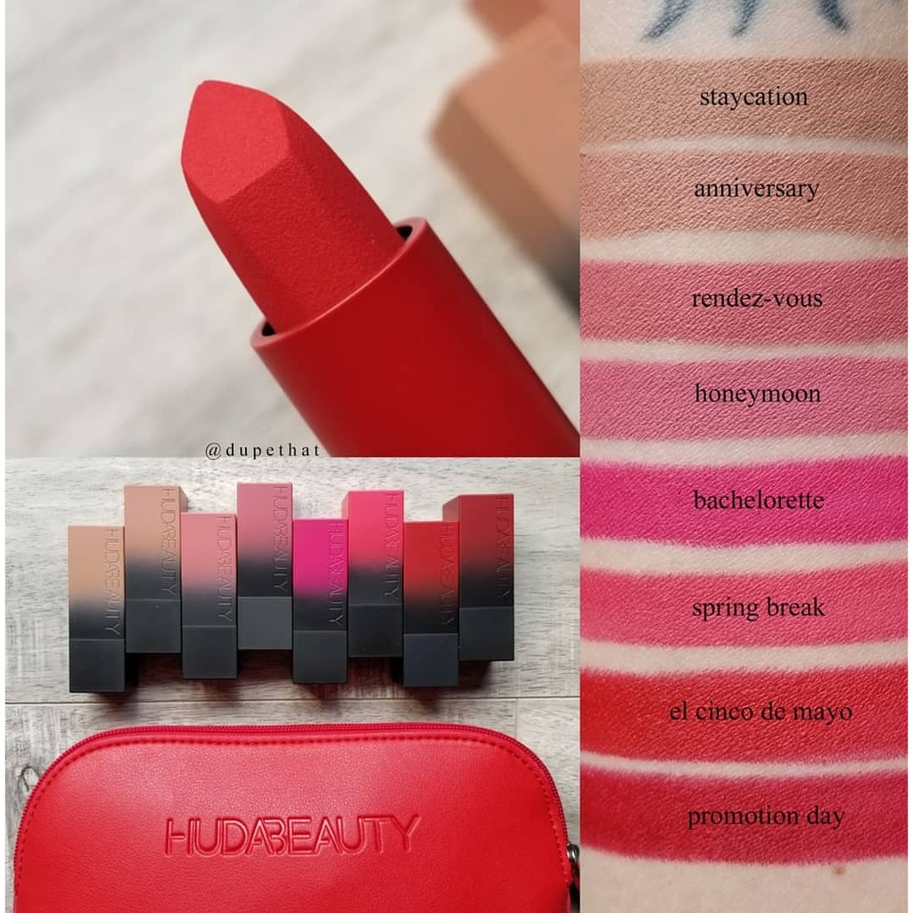 Son thỏi Huda Beauty Power Bullet Matte lipstick