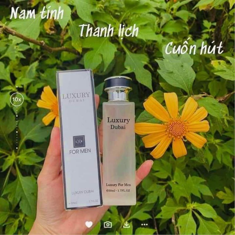 Nước Hoa LUXURY DUBAI 50ML Bản Mới Cho Cả Nam và Nữ chính hãng
