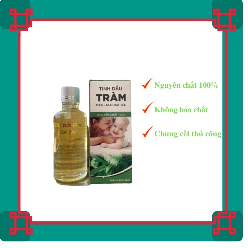 Giảm giá Tinh dầu tràm Con Dơi ( Chưng cất thủ công nguyên chất 100%)
