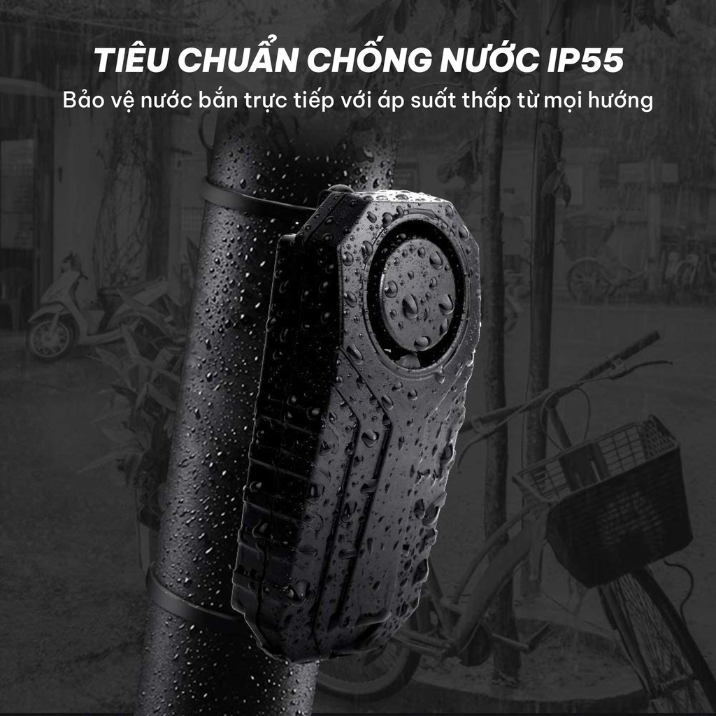 Chống trộm xe máy có chức năng tìm xe PR-R06- Bảo hành 12 tháng