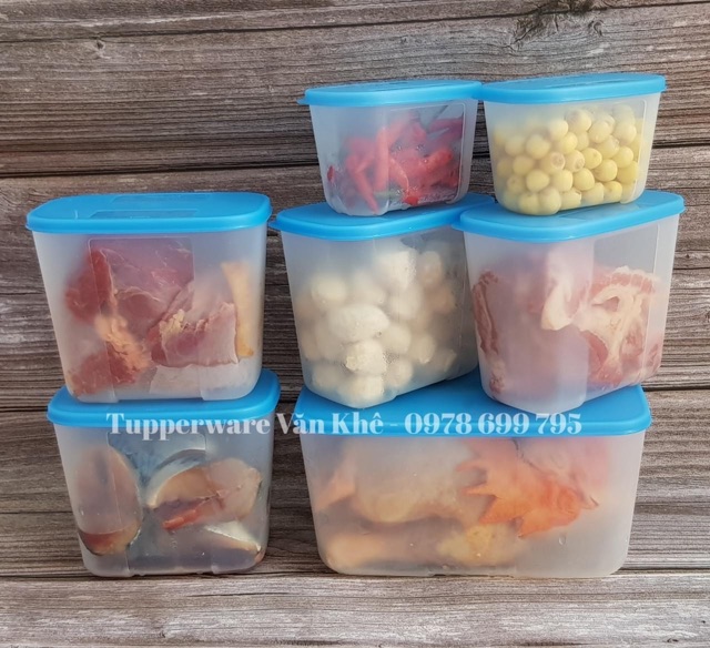 Tupperware - Bộ trữ đông 7 hộp