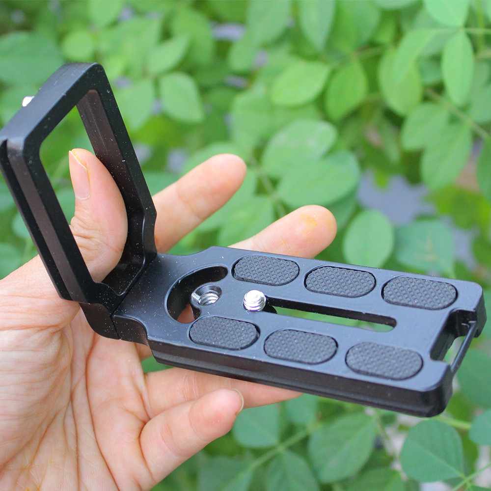 L plate máy ảnh khung gắn tháo nhanh cho Canon, Sony, Nikon