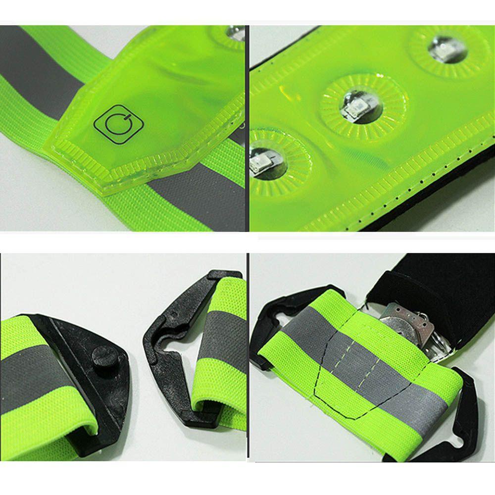 Áo Bảo Hộ Lao Động Ban Đêm Có Đèn LED Phản Quang