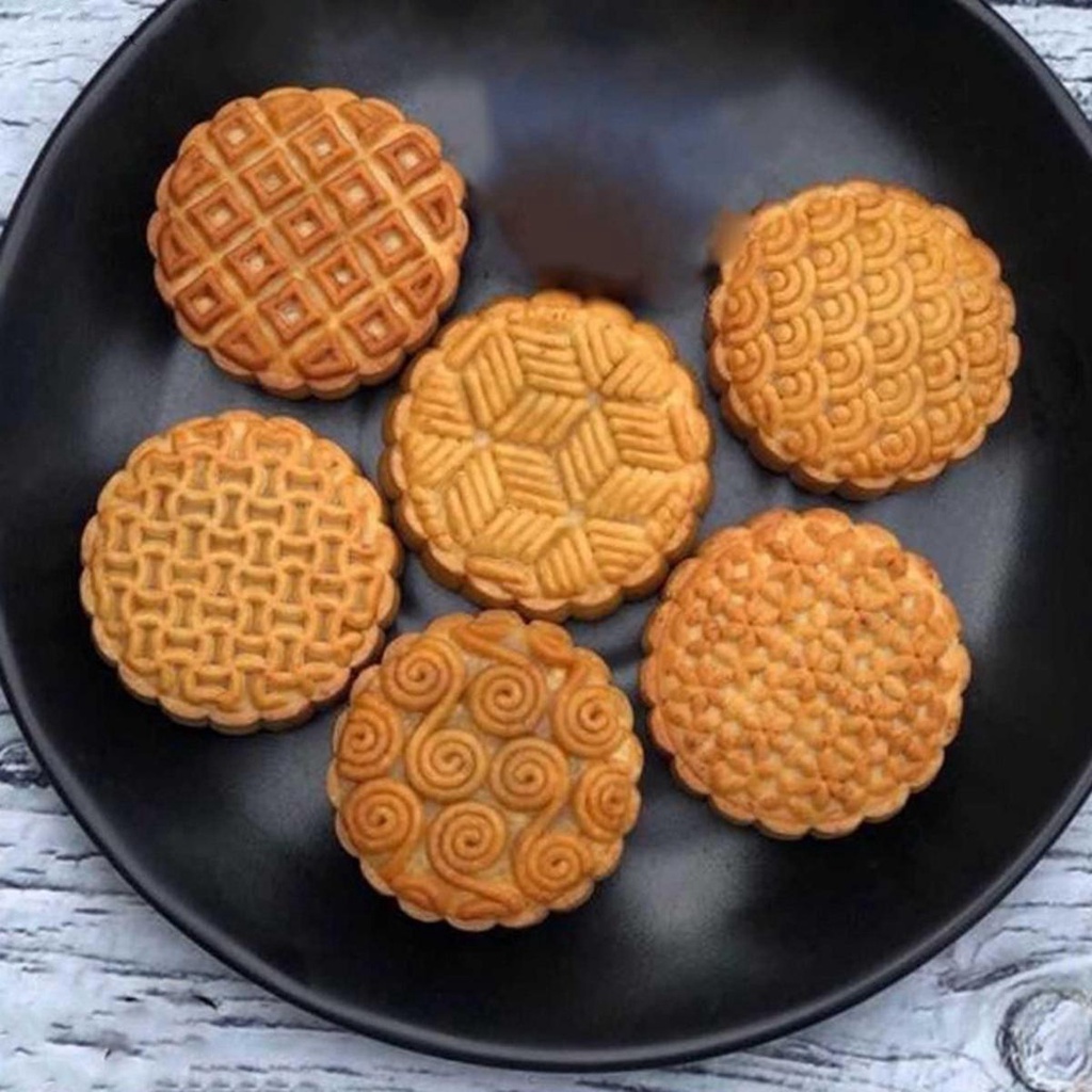 Dụng Cụ Nhấn Cắt Bánh Quy Bằng Tay 50g