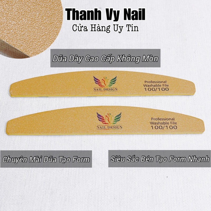 Dũa Móng Tay Dày Không Mòn [Thanh Vy Nail]