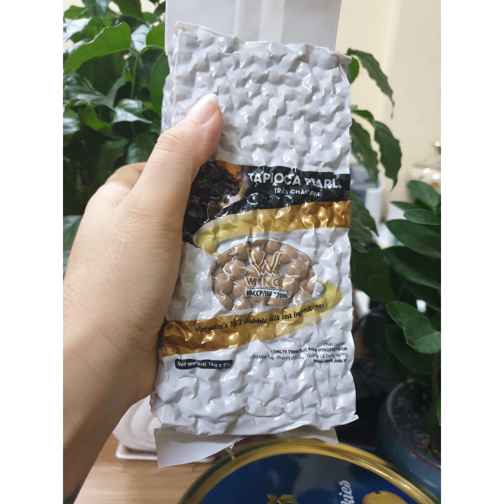 Trân châu đen Wings loại gói 1kg - Thơm ngon hảo hạng- giá siêu rẻ | BigBuy360 - bigbuy360.vn