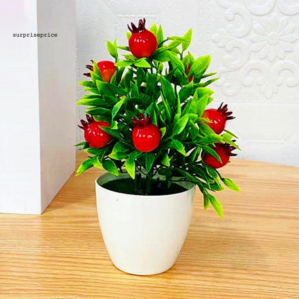 Chậu cây cảnh nhân tạo bằng nhựa dùng trang trí nhà cửa