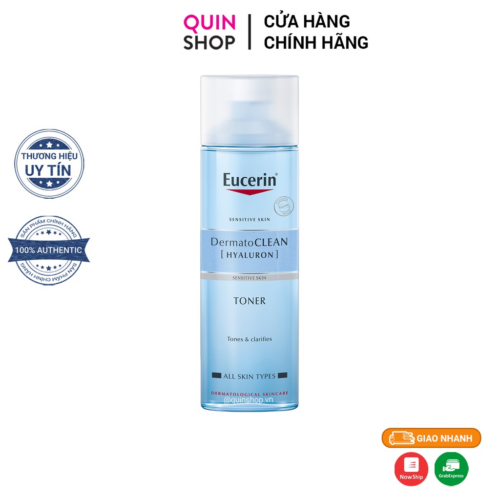 Nước Cân Bằng Da Eucerin Dermatoclean Clarifying Toner