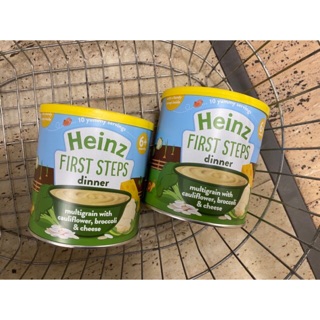 Bột ăn dặm Heinz vị bông cải phô mai - 4 tháng (125g)