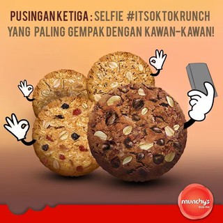 Bánh Yến Mạch Munchy's Oat Krunch Hộp 156g
