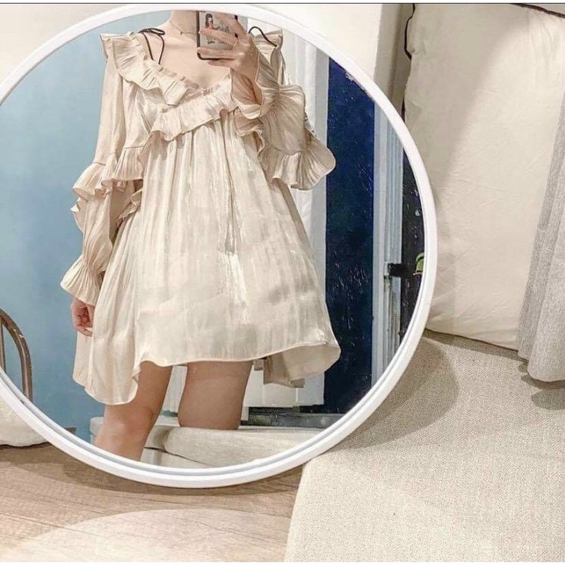 ĐẦM KIỂU BETTA DRESS thiết kế bánh bèo sang chảnh thoải mái form suông chuẩn dễ mặc chất vải organza