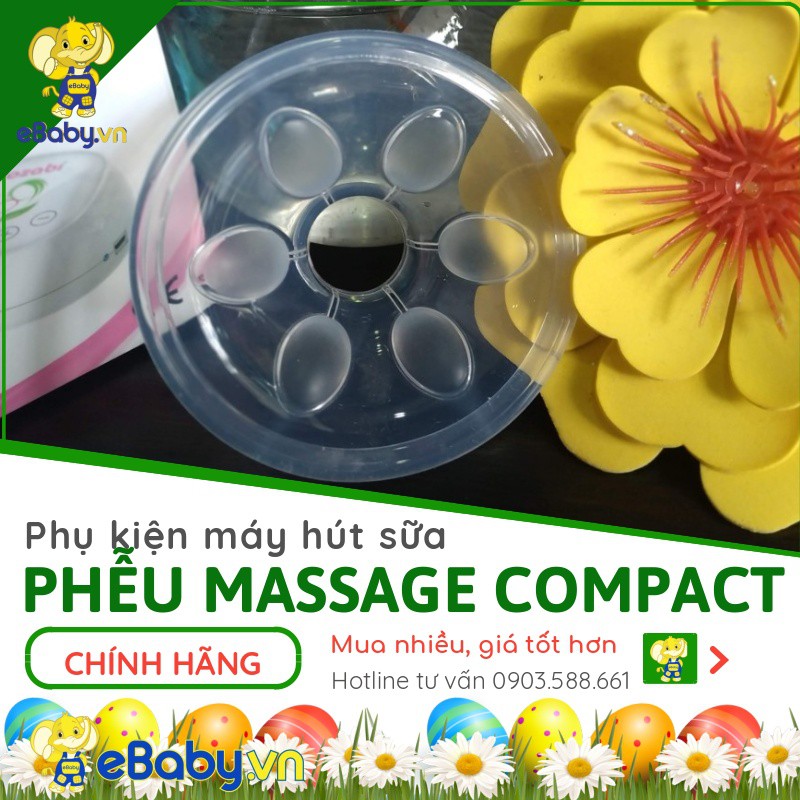 Phễu cao su máy hút sữa Rozabi Compact