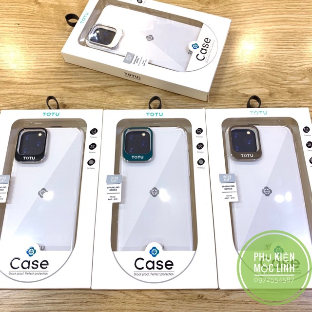 ⚡️4 MÀU THEO MÁY ⚡️ỐP IPHONE 11 / PRO / MAX CHỐNG SỐC CHỐNG Ố TRONG SUỐT BẢO VỆ CAMERA HIỆU TOTU