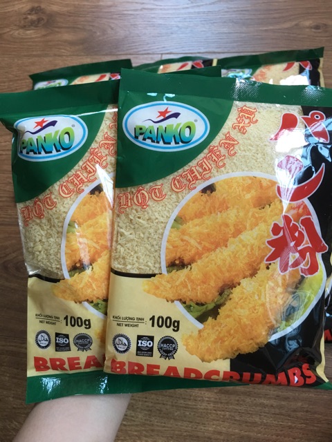 Bột chiên xù Panko vàng gói 100g