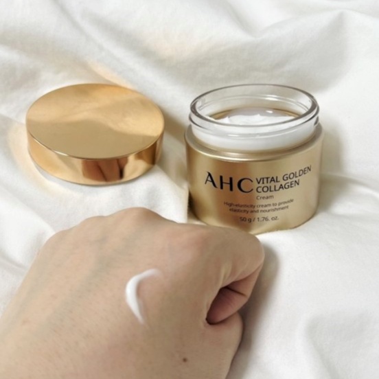 Kem dưỡng sáng da chống lão hóa AHC Premium Vital Golden Collagen Cream 50ml