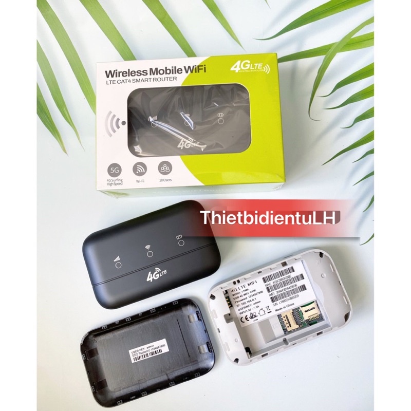 Bộ phát wifi từ sim 4G LT600 Tốc độ 150Mbps, Pin khủng 3000mAh