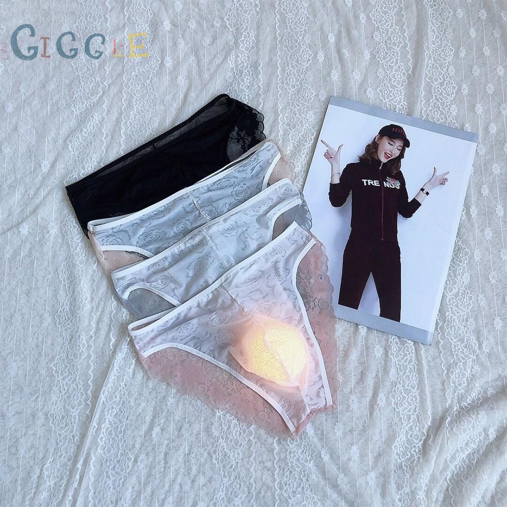 Men\'s Underwear G-String Jockstrap Lingerie Mesh Panties Sheer Trunks