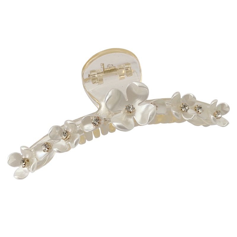 Dây Cột Tóc Hình Vỏ Sò Đính Ngọc Trai Kiểu Nhật Hàn Dễ Thương Cho Nữ