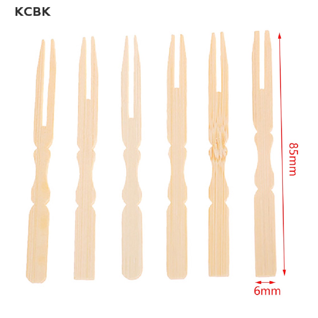 Set 50 Nĩa Tre Ăn Trái Cây / Cocktail Tiện Dụng