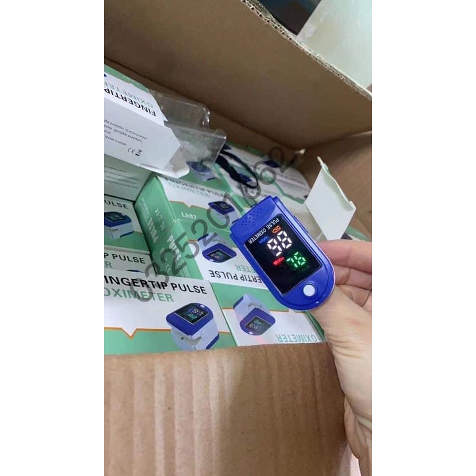 [BẢO HÀNH 1 NĂM] Máy đo nhịp tim & nồng độ oxy trong máu OXIMETER, máy đo oxy tiện lợi + TẶNG KÈM PIN