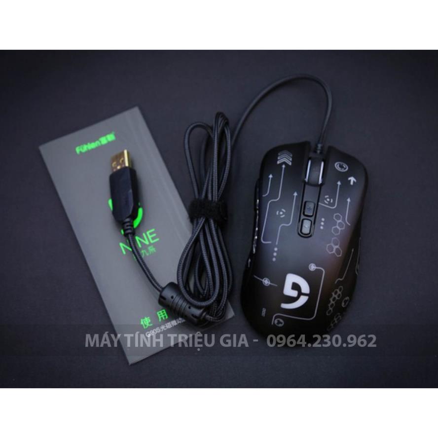 Chuột Có Dây Fuhlen G90s Full Led - Siêu Chuột Gaming Huyền Thoại, 1 Đổi 1 Trong 7 Ngày, Bảo Hành 24 Tháng