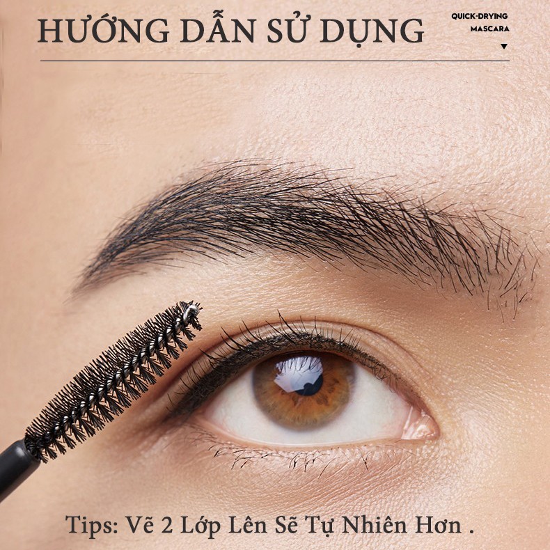 Mascara Chống Nước Cho Nam, Lâu Trôi &amp; Không Lem BLUEMAN 5.5G  ZL60