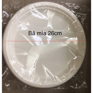 Set 10 dĩa giấy bã mía 26cm