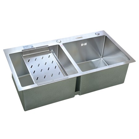 Chậu HM 8245 Picenza - Chậu Bồn Rửa Bát Inox Sang Chảnh