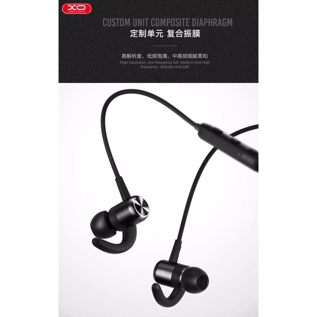 Tai nghe bluetooth thể thao XO BS11 Magnetic V4.2 pin dùng 6H liên tục